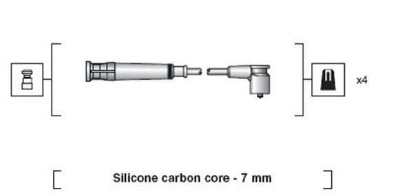 MAGNETI MARELLI Süütesüsteemikomplekt 941318111269